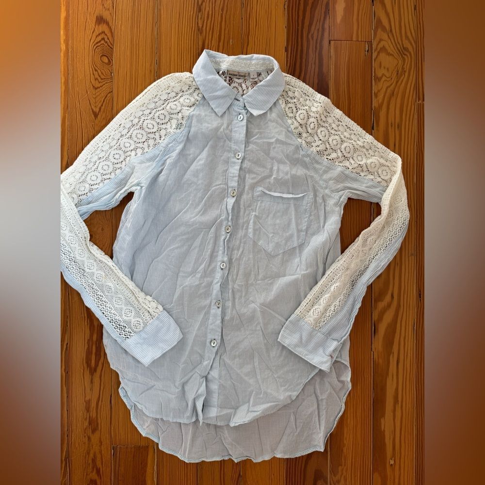 Anthropologie Holding Horses Buttondown Shirt - Picture 2 of 6